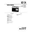SONY ICF-24 Service Manual