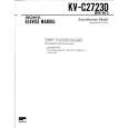 SONY KVC2723D Service Manual