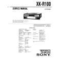 SONY XK-R100 Service Manual