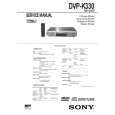 SONY DVPK330 Service Manual