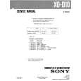 SONY X0D10 Service Manual