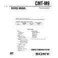 SONY CMT-M9 Service Manual