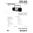 SONY CFDS39 Service Manual