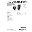 SONY SS-CHPR90 Service Manual