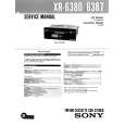 SONY XR6387 Service Manual