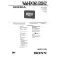 SONY WMEX662 Service Manual