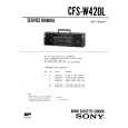 SONY CFSW420L Service Manual