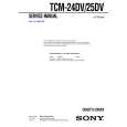 SONY TCM24DV Service Manual