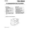 SONY SU35A4 Owners Manual