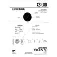 SONY XSL80 Service Manual