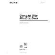 SONY MXDD5C Owners Manual