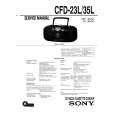 SONY CFD-23L Service Manual