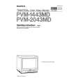 SONY PVM2043MD Owners Manual