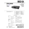 SONY MXDD4 Owners Manual