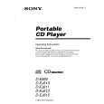 SONY D-EJ611 Owners Manual