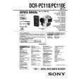 SONY DCR-PC110 Owners Manual