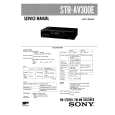 SONY STR-AV300E Service Manual