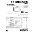 SONY KVA3411B Service Manual