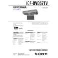 SONY ICFDVD57TV Service Manual
