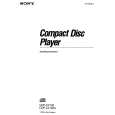 SONY CDP-CX100 Owners Manual