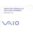 SONY PCG-FX702 VAIO Software Manual