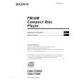SONY CDX-F7005X Owners Manual