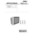 SONY KVAR29M86 Service Manual
