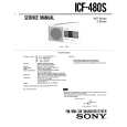 SONY ICF480S Service Manual