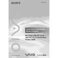 SONY PCWA-C300S Owners Manual