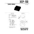 SONY XEP150 Service Manual