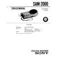 SONY SAM2000 Service Manual
