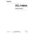 SONY VCL-714BXA Service Manual
