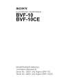 SONY BVF-10CE Service Manual
