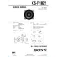 SONY XS-1021 Owners Manual