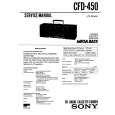 SONY CFD-450 Service Manual