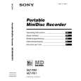 SONY MZR90 Owners Manual