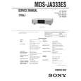 SONY MDSJA333ES Service Manual
