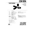 SONY ECM-909A Service Manual