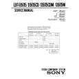 SONY LBTD505 Service Manual