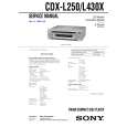 SONY CDX-L250 Owners Manual