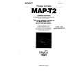 SONY MAP-T2 Owners Manual