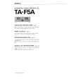 SONY TA-F5A Owners Manual
