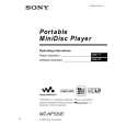 SONY MZNF520D Owners Manual