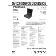 SONY GV-D900 Owners Manual