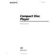 SONY CDP-CX225 Owners Manual