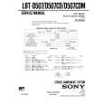 SONY LBTD507/CD/CDM Service Manual