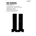 SONY SSFCR55 Owners Manual