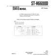 SONY STH6600D Service Manual