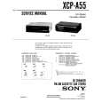 SONY XCPA55 Service Manual