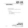 SONY ICF-J10 Service Manual